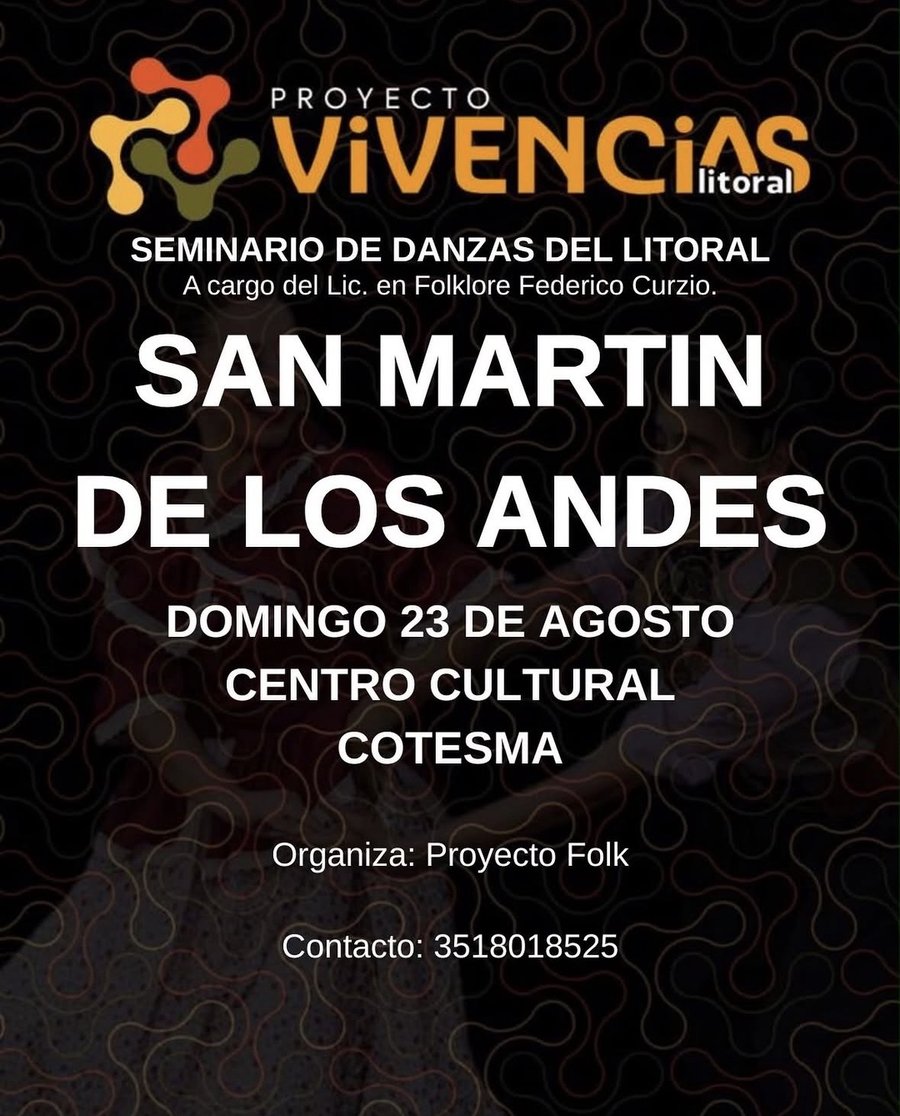 Flyer Vivencias del Litoral